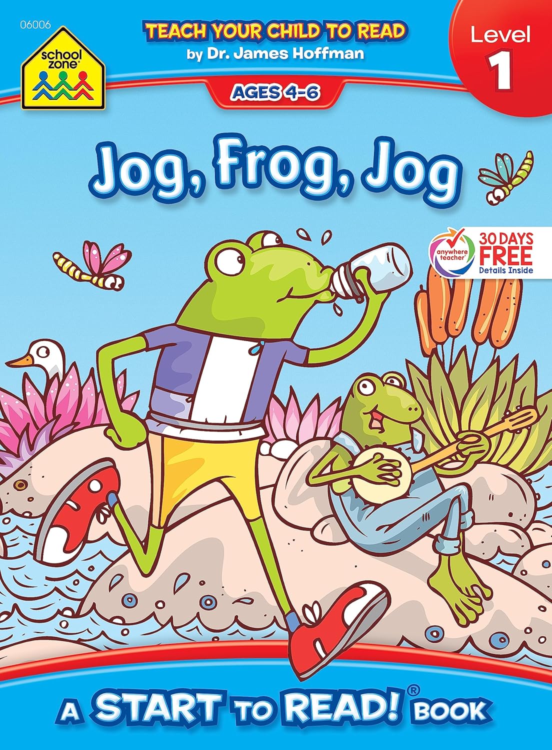 A Start To Read Book - Jog, Frog, Jog - Level 1 (Age 4-6)