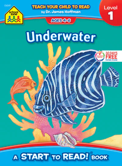 A Start To Read Book - Underwater - Level 1 (Age 4-6)