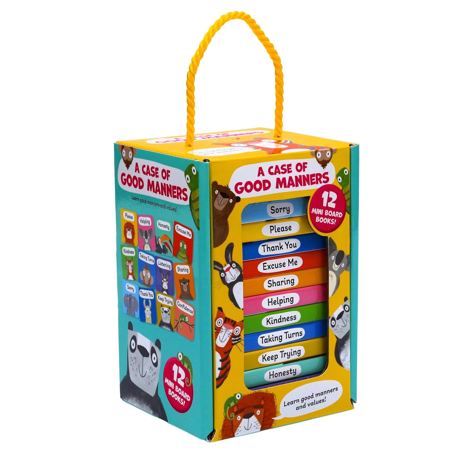 A Case of Good Manners: 12 Mini Board Books in a Box