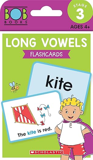 Flash Cards - Bob Books - Long Vowels Stage 3