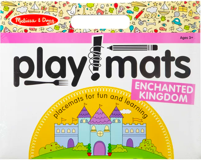 Melissa & Doug Playmats Enchanted Kingdom - Activity Playmats