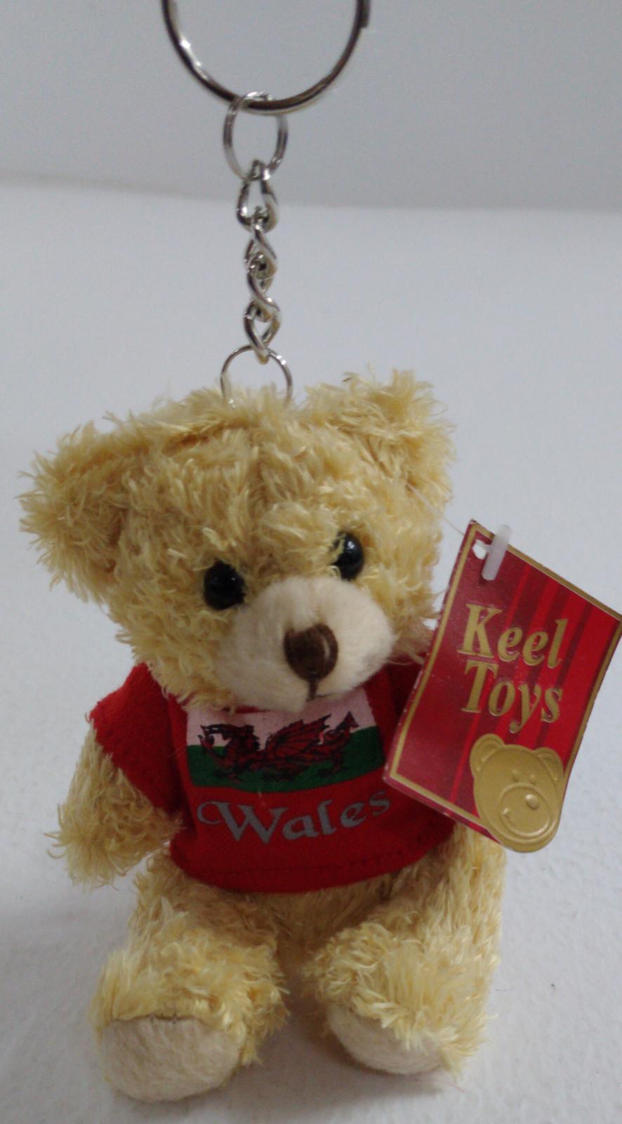 Keel toys teddy bear with keychain