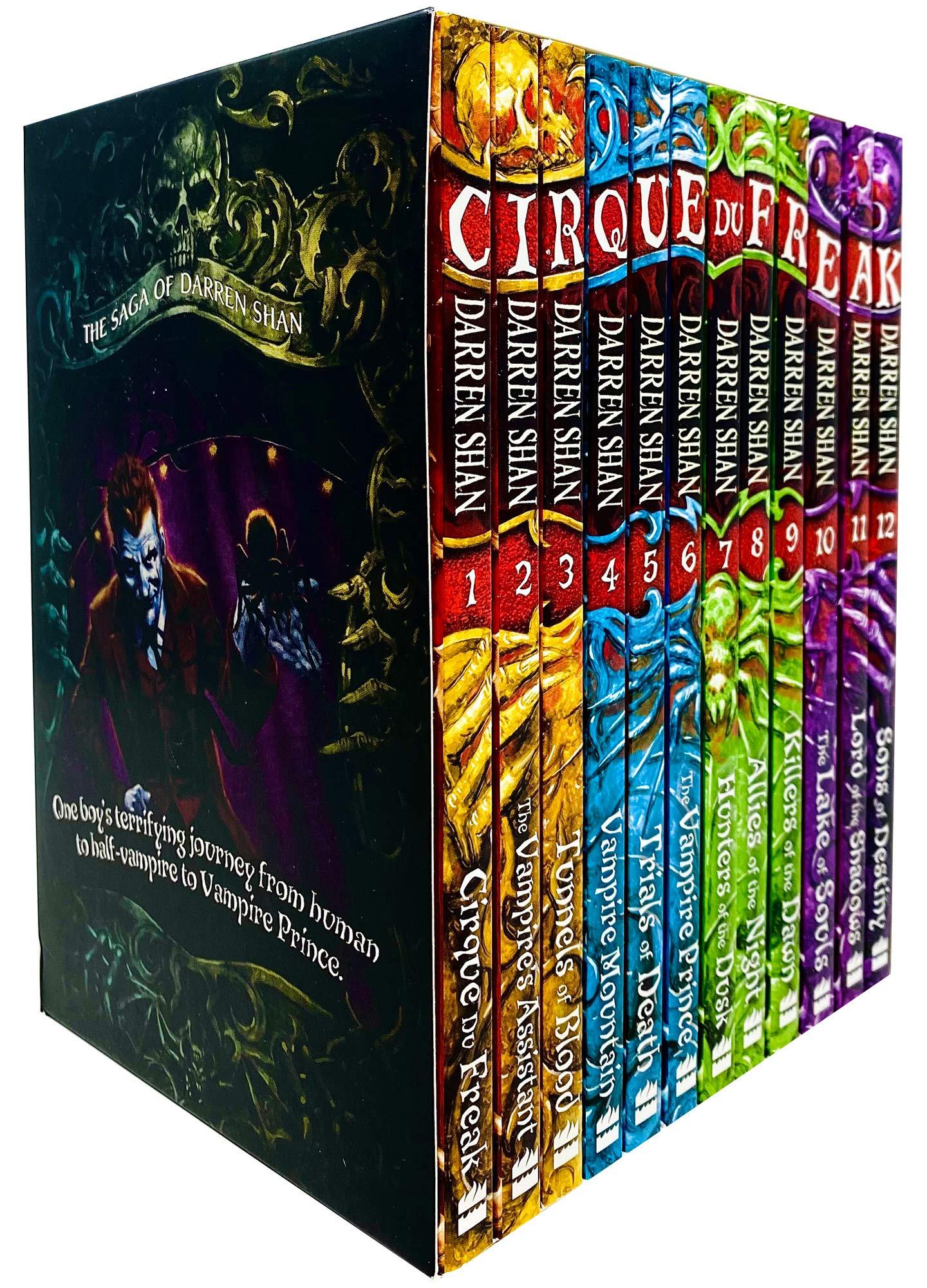 The Saga of Darren Shan - 12 books Box set - Spectrawide Bookstore