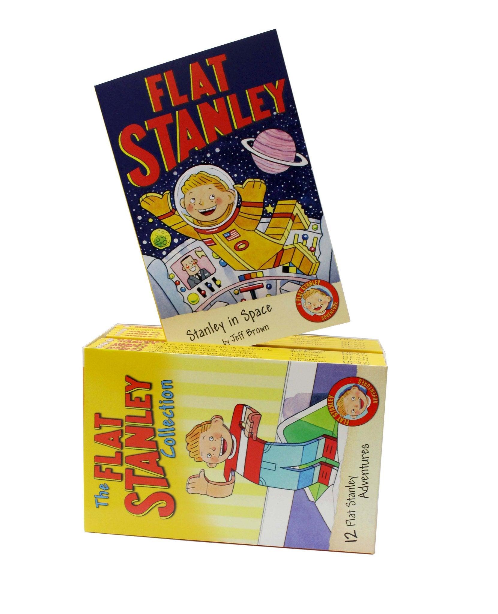 Flat Stanley Adventures - 12 Books Collection by Jeff Brown - Spectrawide Bookstore