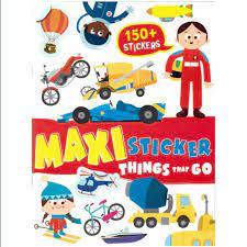MAXI STICKERS - THINGS THAT GO - Spectrawide Bookstore