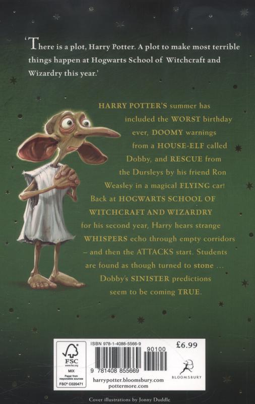 Harry Potter #2 and the Chamber of Secrets - Spectrawide Bookstore