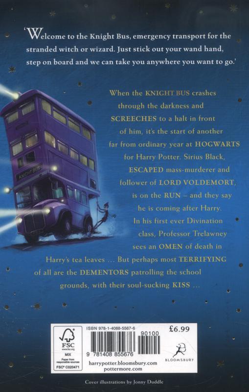 Harry Potter #3 and the Prisoner of Azkaban - Spectrawide Bookstore