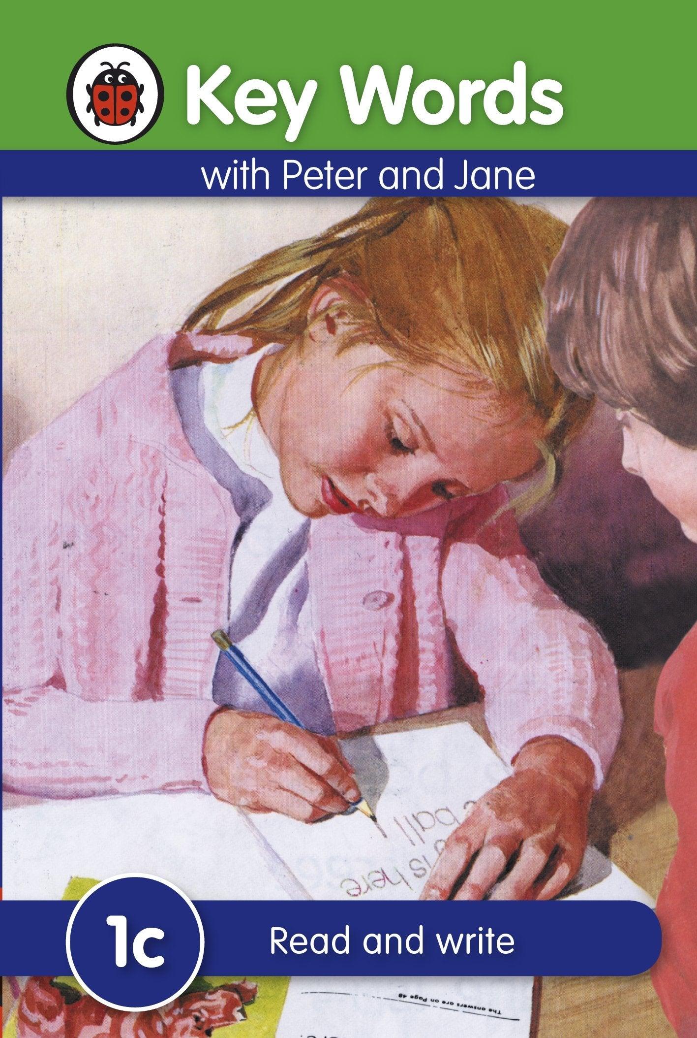 Ladybird - Key Words with Peter and Jane - Read and write (1c)