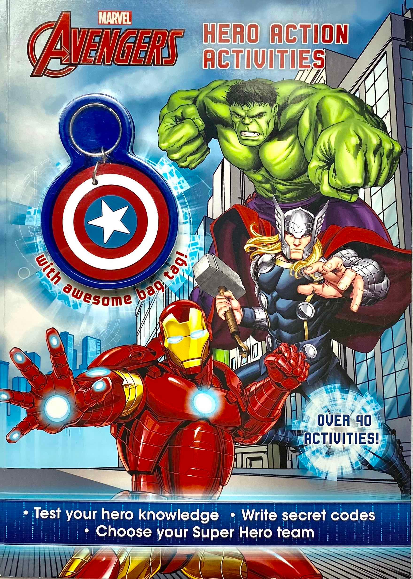 Marvel Avengers Superhero Activity Set - Arts & Crafts Bundle With Stickers & Art Pads