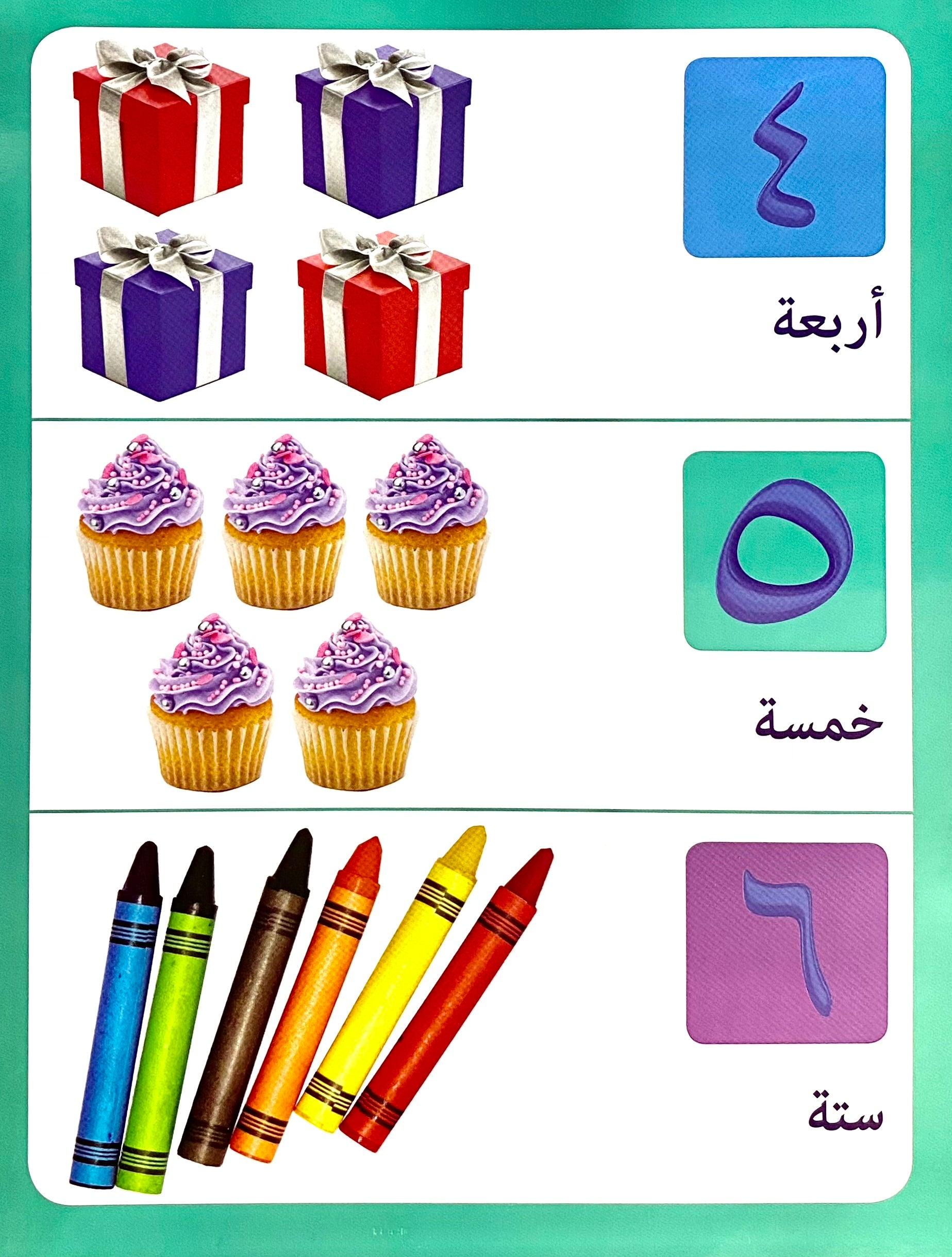 Arabic - Write and Wipe - Numbers - Spectrawide Bookstore