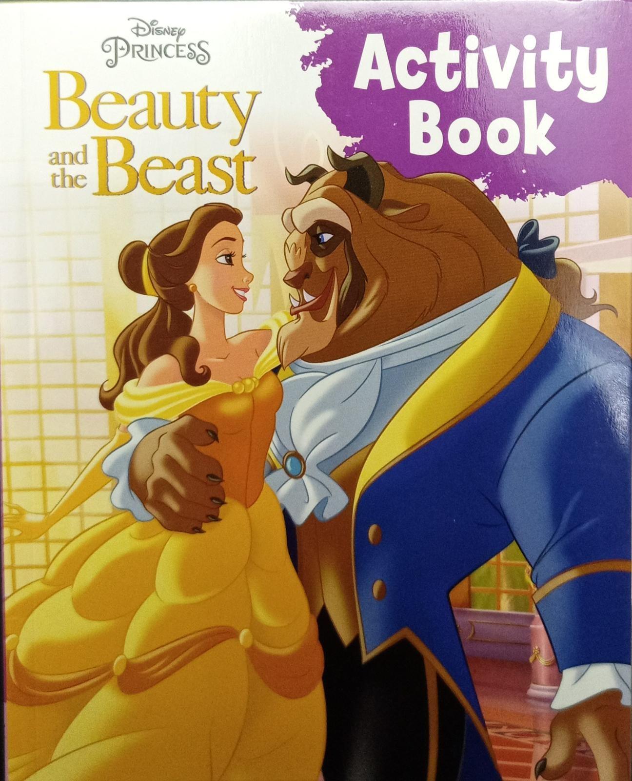 Disney Princess Beauty And The Beast Page Storybook & Magnetic Drawing Kit  NEW