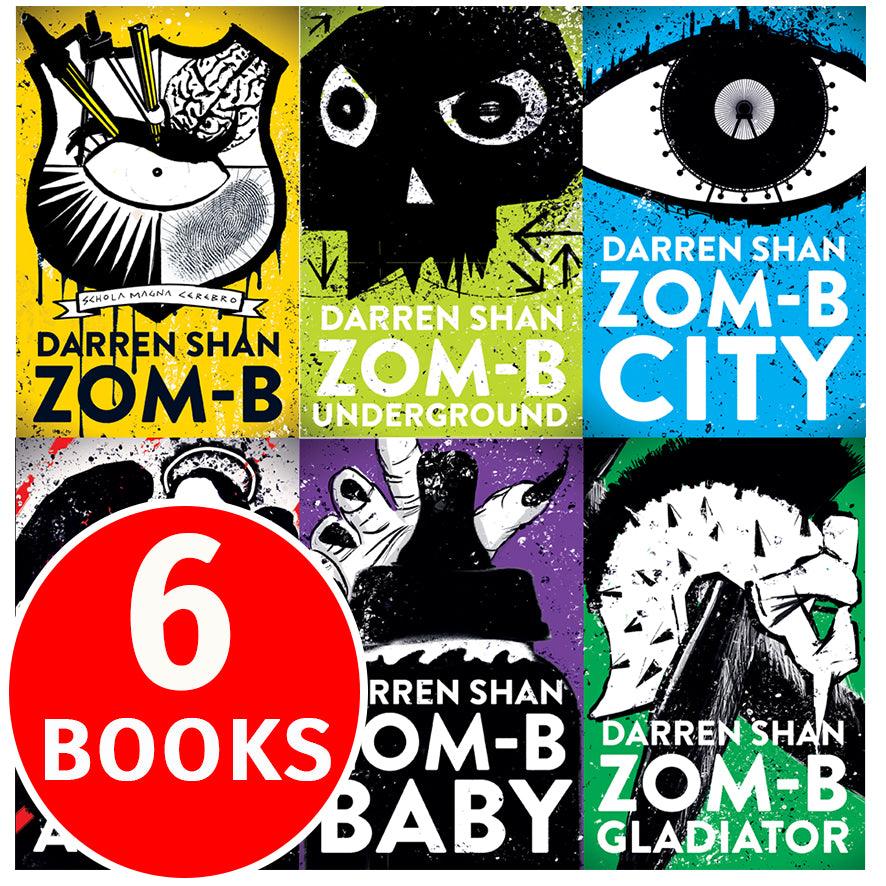 Darren Shan Zom-B - 6 Books Set Collection - The Master Of Horror