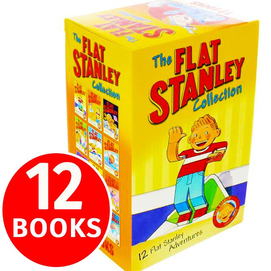 Flat Stanley Adventures - 12 Books Collection by Jeff Brown - Spectrawide Bookstore