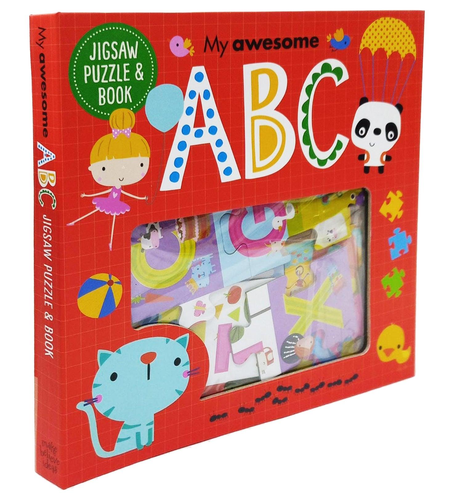 Jigsaw Puzzle & Book - My Awesome ABC - Spectrawide Bookstore