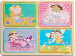 Melissa and Doug - Wooden Puzzle - Little Princess - Spectrawide Bookstore