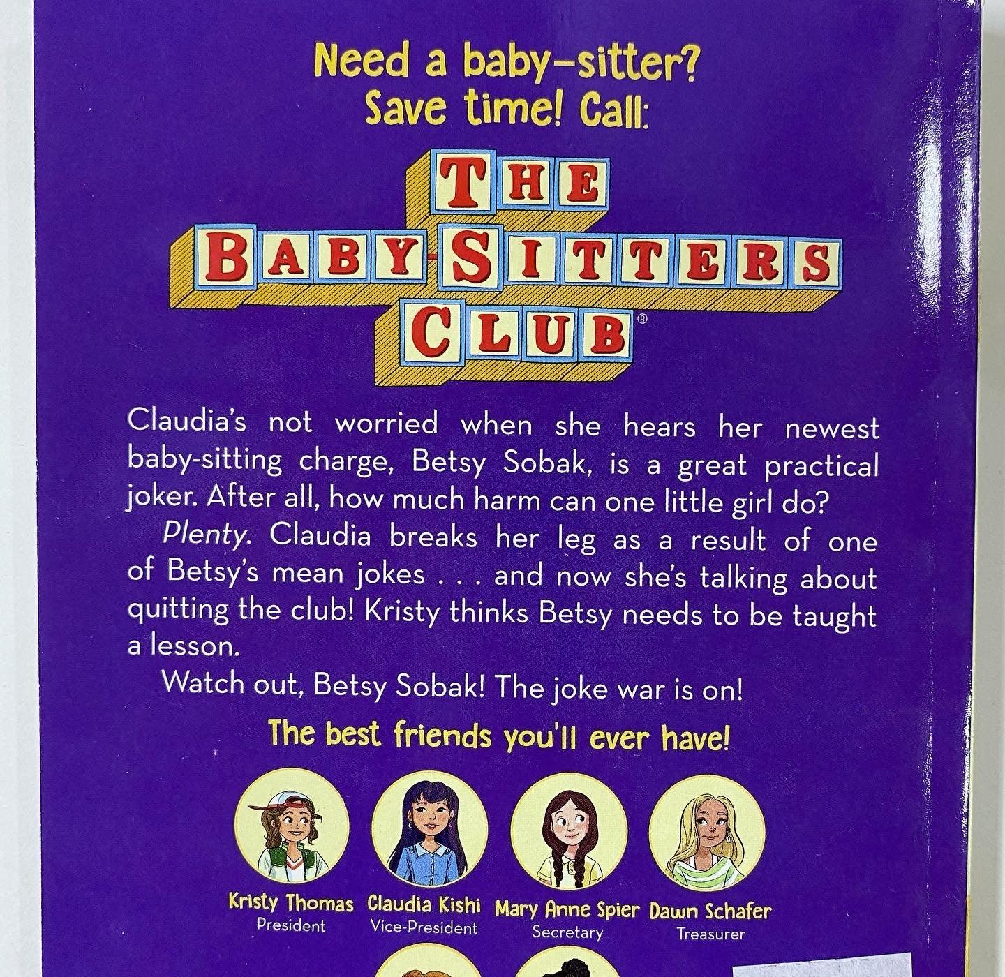 The Baby-Sitters Club #19 - Claudia And The Bad Joke - Spectrawide Bookstore
