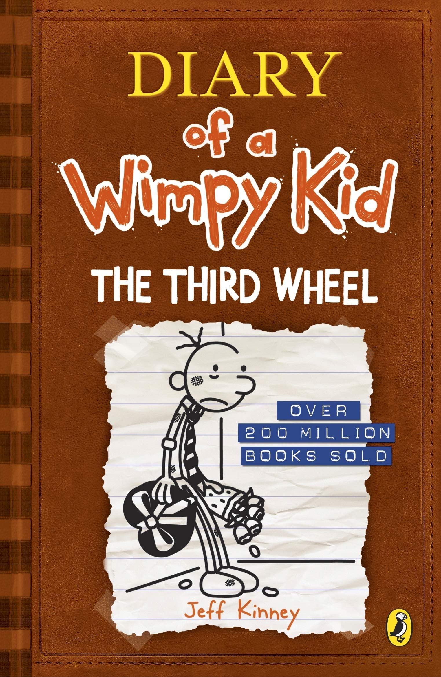 Diary of a Wimpy Kid #07 - THE THIRD WHEEL - Spectrawide Bookstore