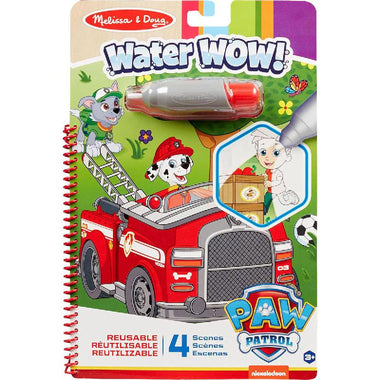 Melissa & Doug - PAW Patrol Water Wow! كتاب سكاى المائي للكشف عن الأنشطة أثناء السفر