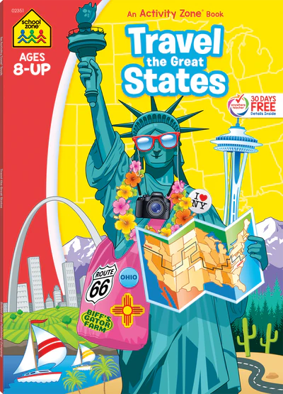 منطقة المدرسة، منطقة الأنشطة، كتاب DOT-to-DOTS للأعمار من 4 إلى 6 سنوات