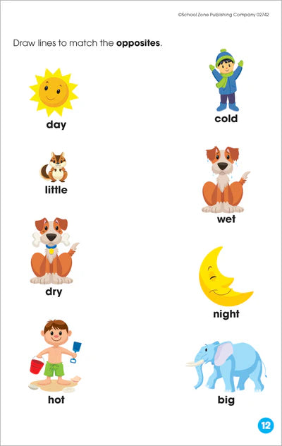 School Zone: Get Ready For Kindergarten - Little Get Ready! Book - Age 3-6 - منطقة المدرسة: استعد للروضة - كتاب ليتل جت ريدي! - العمر 3-6 سنوات