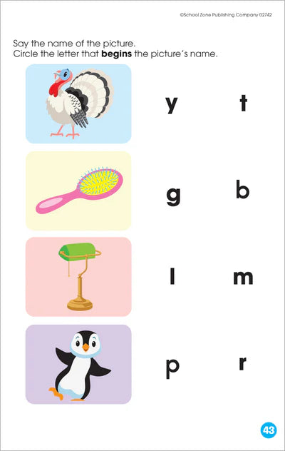 School Zone: Get Ready For Kindergarten - Little Get Ready! Book - Age 3-6 - منطقة المدرسة: استعد للروضة - كتاب ليتل جت ريدي! - العمر 3-6 سنوات