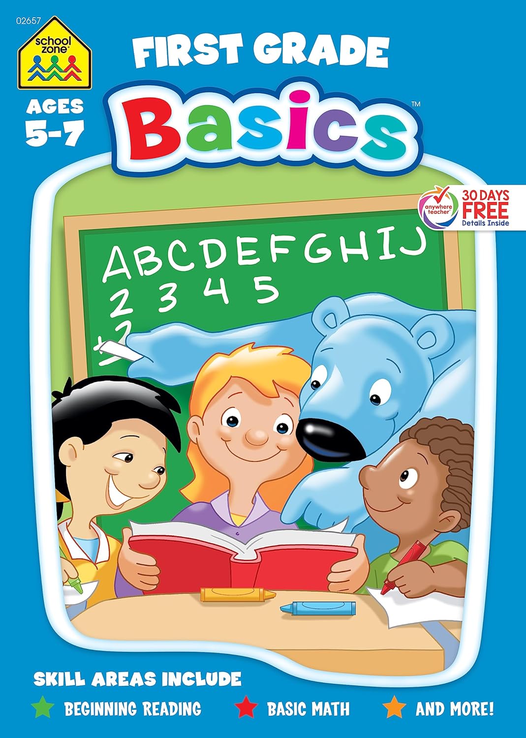 School Zone First Grade Basics Ages 6-7 - منطقة المدرسة أساسيات الصف الأول للأعمار من 6 إلى 7 سنوات