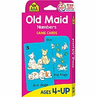 School Zone - Old Maid Game Cards