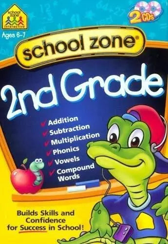 School Zone 2nd Grade 2 CDs