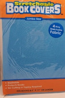 Stretchable Book Covers Standard Size - Sky Blue - أغطية كتب قابلة للتمدد بالحجم القياسي - أزرق سماوي