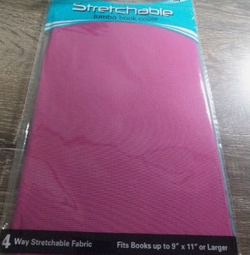 Stretchable Jumbo Book Cover - Violet