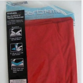 Stretchable Jumbo Book Cover - Red - غلاف كتاب جامبو قابل للتمدد - أحمر