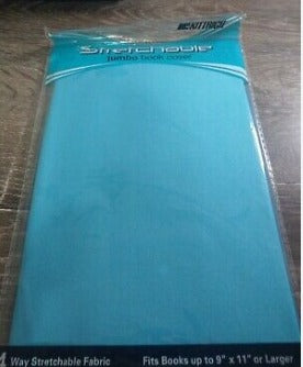 Stretchable Jumbo Book Cover - Light Blue - غلاف كتاب ضخم قابل للتمدد - أزرق فاتح