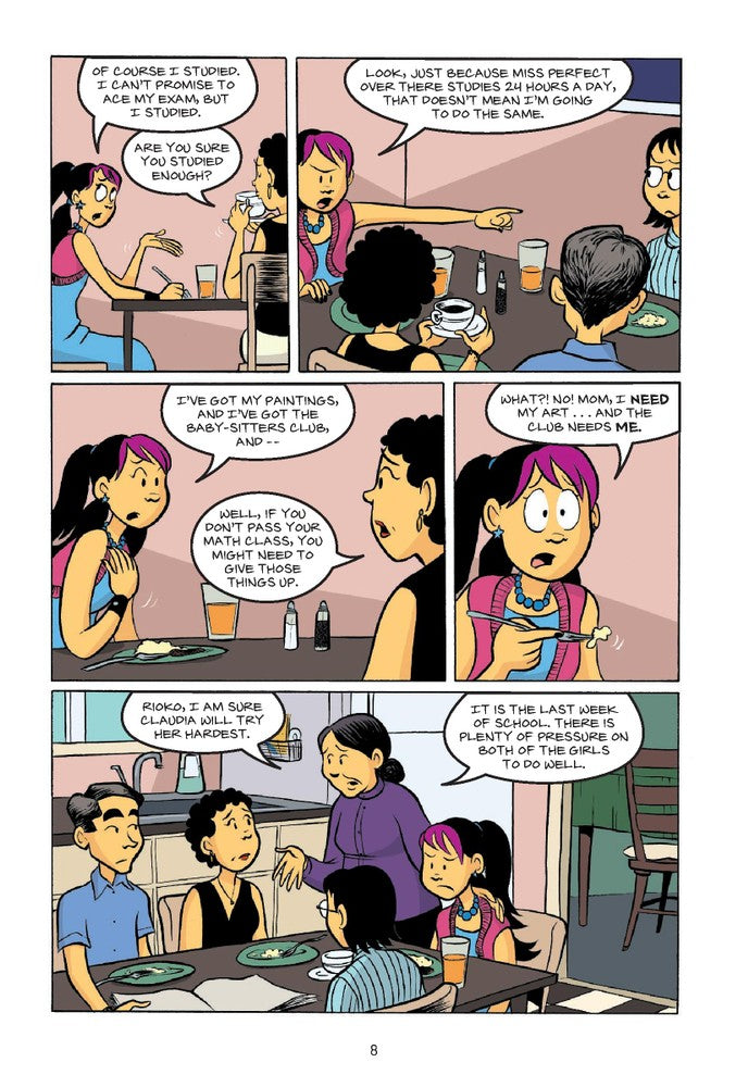 The Baby Sitters Club Graphic Novel #04 - Claudia and Mean Janine