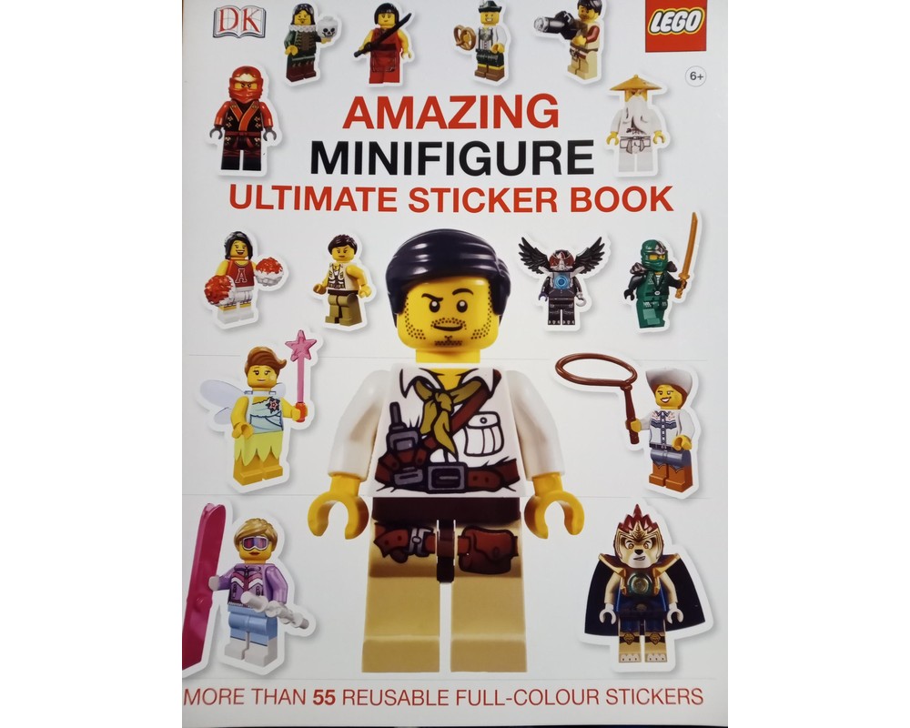 DK - Amazing Minifigure - Ultimate sticker Book - DK - شخصية مصغرة رائعة - كتاب الملصقات المطلق