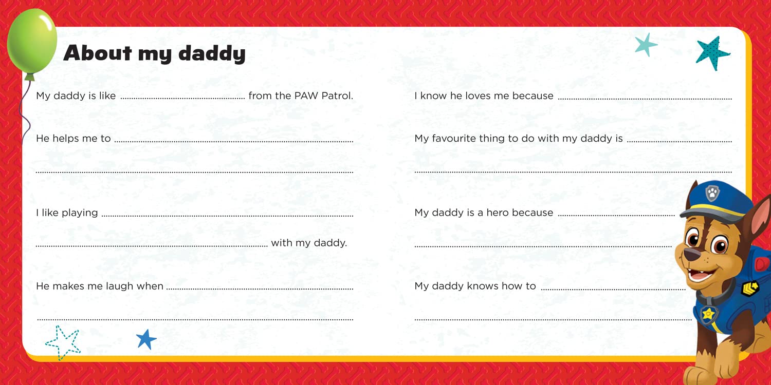 Nickelodeon - Paw Patrol - I Love You Daddy