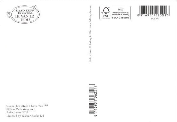 Guess How Much I love You - 30 Gorgeous Postcards