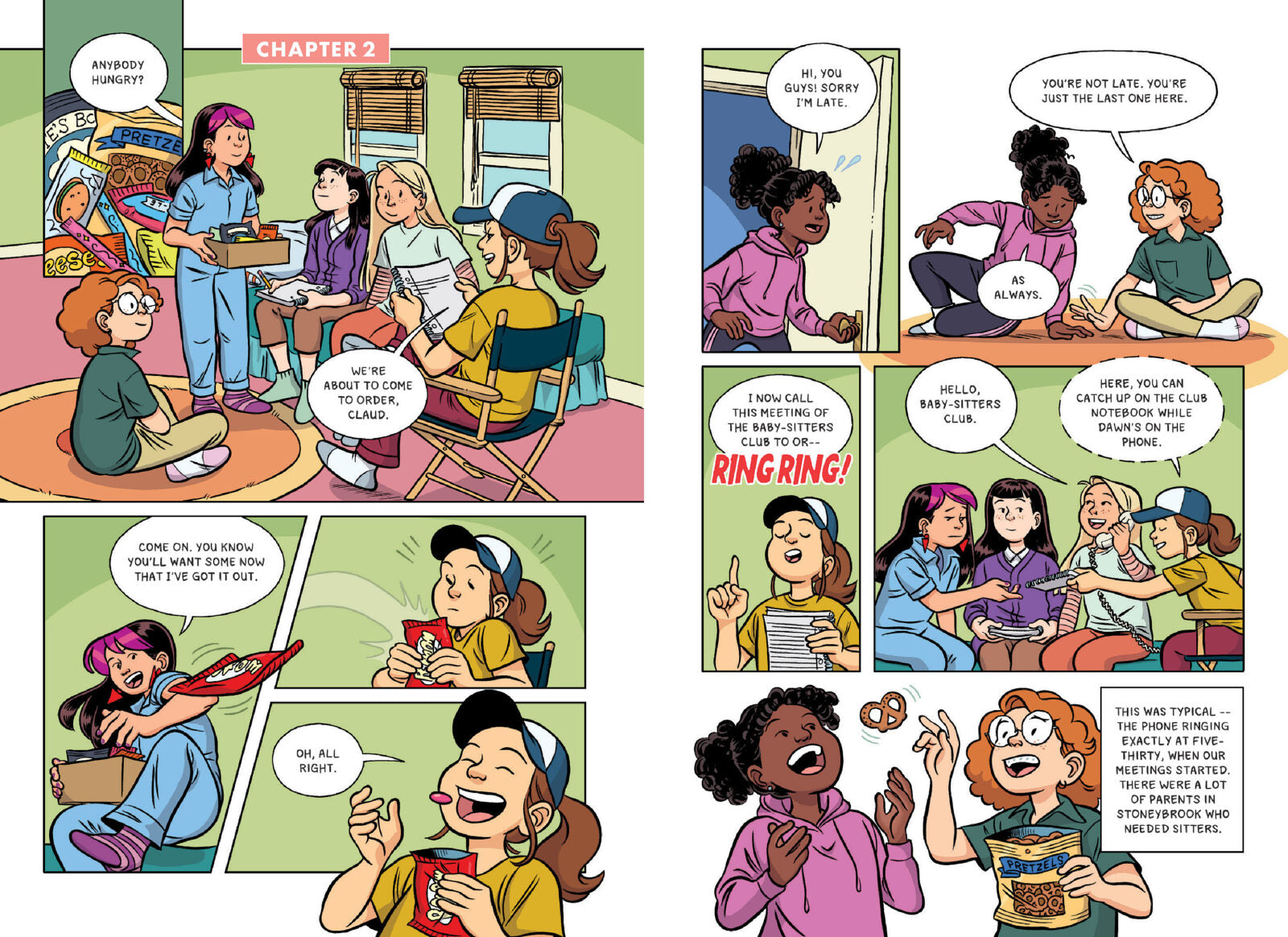 The Baby Sitters Club Graphic Novel #18: Jessi Ramsey, Pet-Sitter - رواية نادي جليسات الأطفال المصورة رقم 14 - خطأ ستايسي