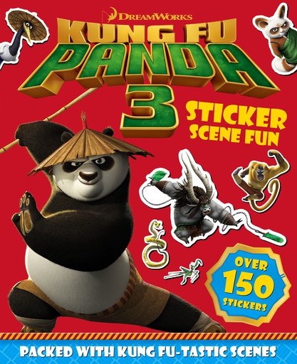 Kung Fu Panda 3 Sticker Scene Fun Over 150 Stickers Packed With Kung Fu Tastic Scenes - Kung Fu Panda 3 ملصق مشهد ممتع أكثر من 150 ملصق معبأة بمشاهد الكونغ فو تاستيك