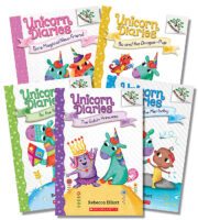 Branches Book - Unicorn Diaries - Book 1-5 - Glitterrific Early Chapter Books! - كتاب الفروع - يوميات يونيكورن - الكتاب 1-5 - كتب الفصل المبكر اللامعة!