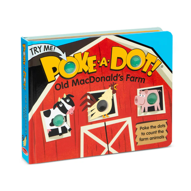 Flash Cards Poke-A-Dot! Fun on the  Farm! - بطاقات فلاش كزة A-نقطة! المرح في المزرعة!