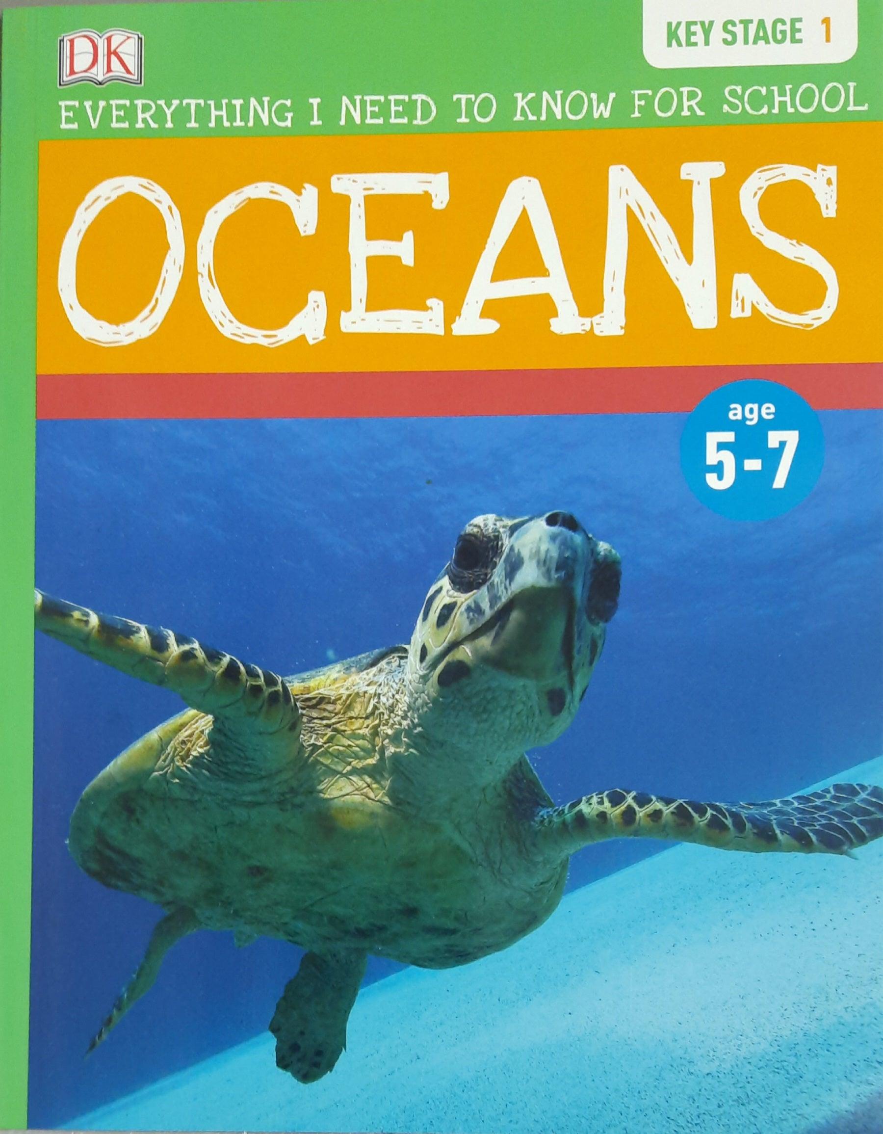 Everything I Need To Know For School KS1 - Oceans - Level1 - Spectrawide Bookstore