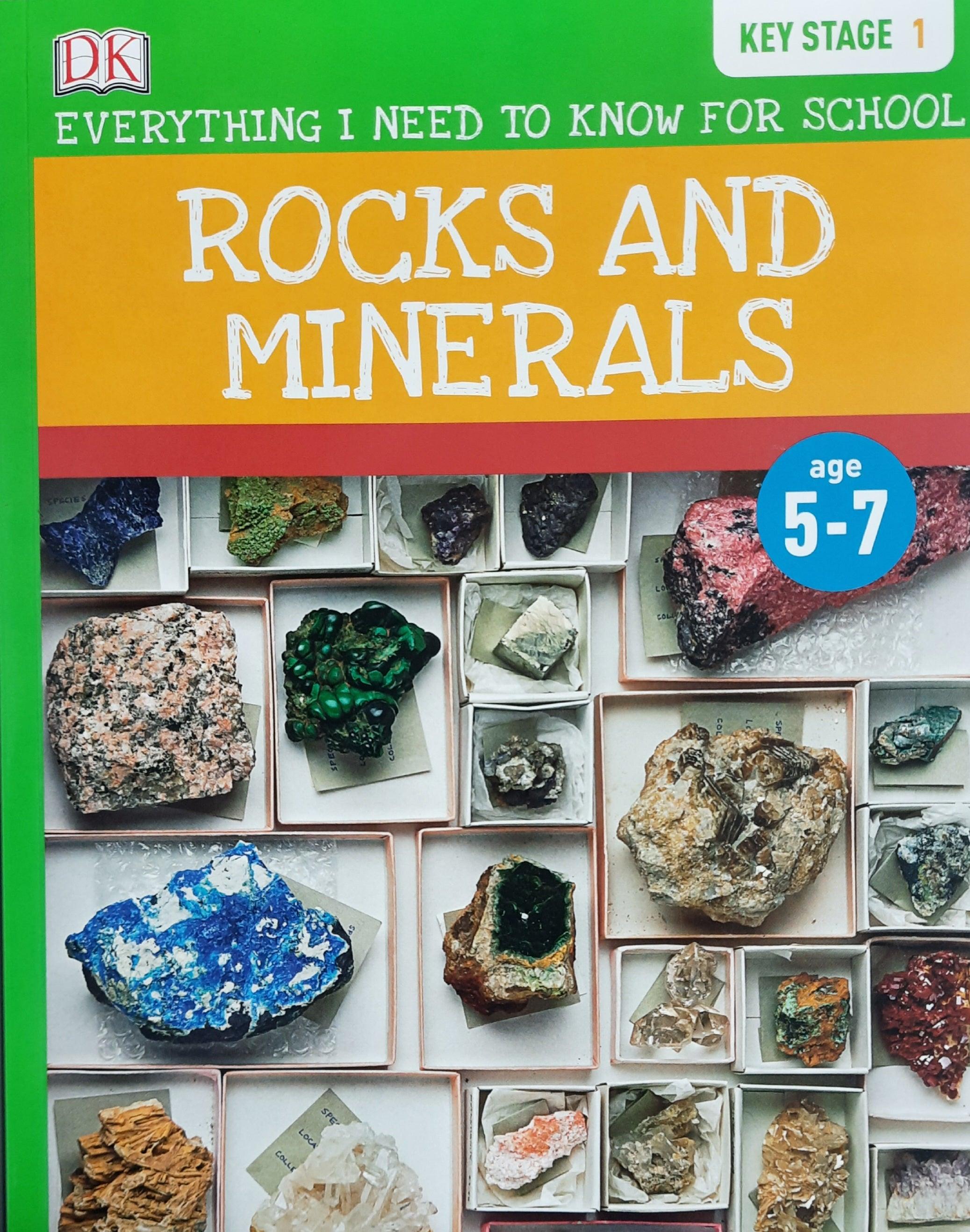 Everything I Need To Know For School KS1 - Rocks And Minerals - Level1 - Spectrawide Bookstore