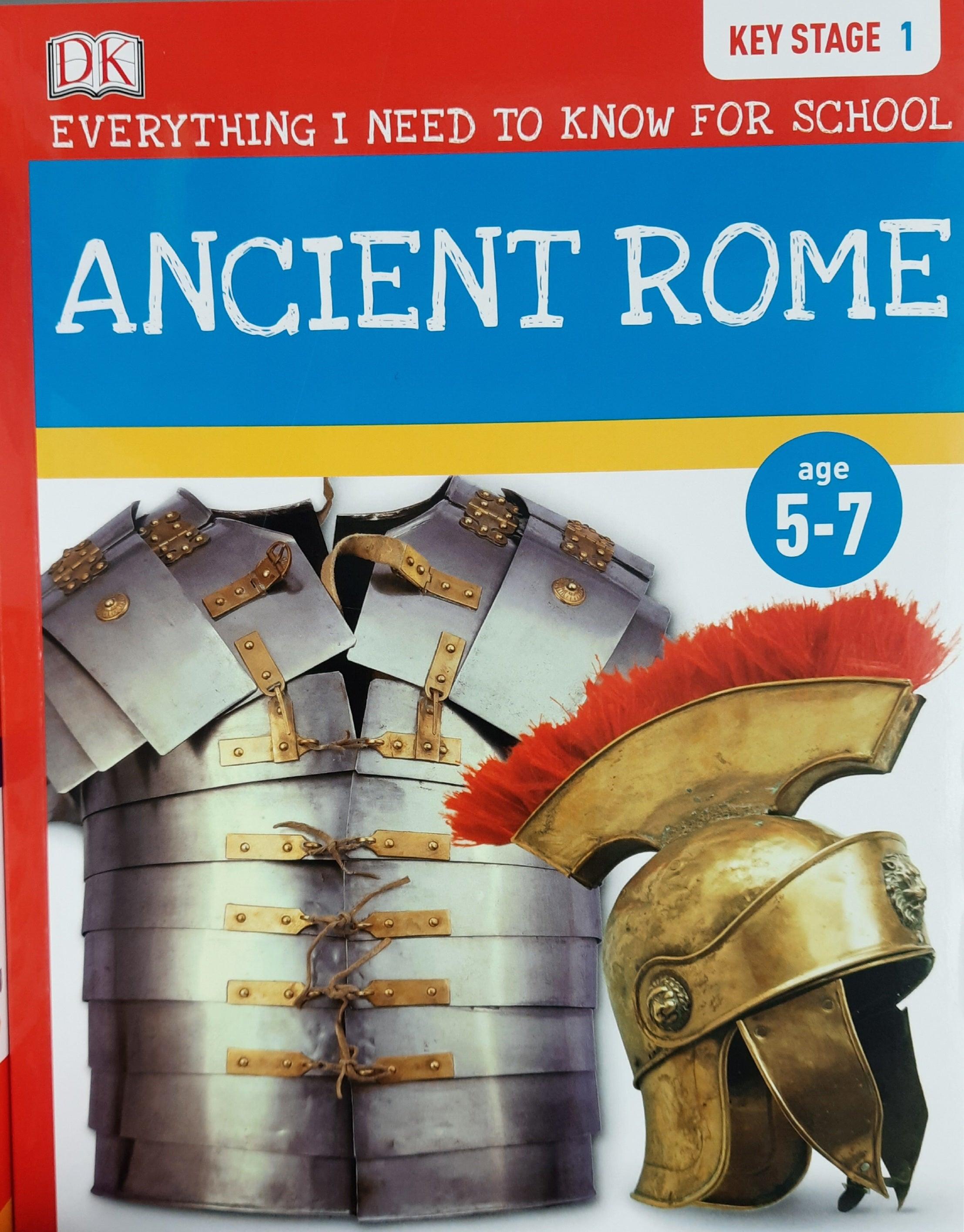 Everything I Need To Know For School KS1 - Ancient Rome - Level1 - Age 5-7 - Spectrawide Bookstore