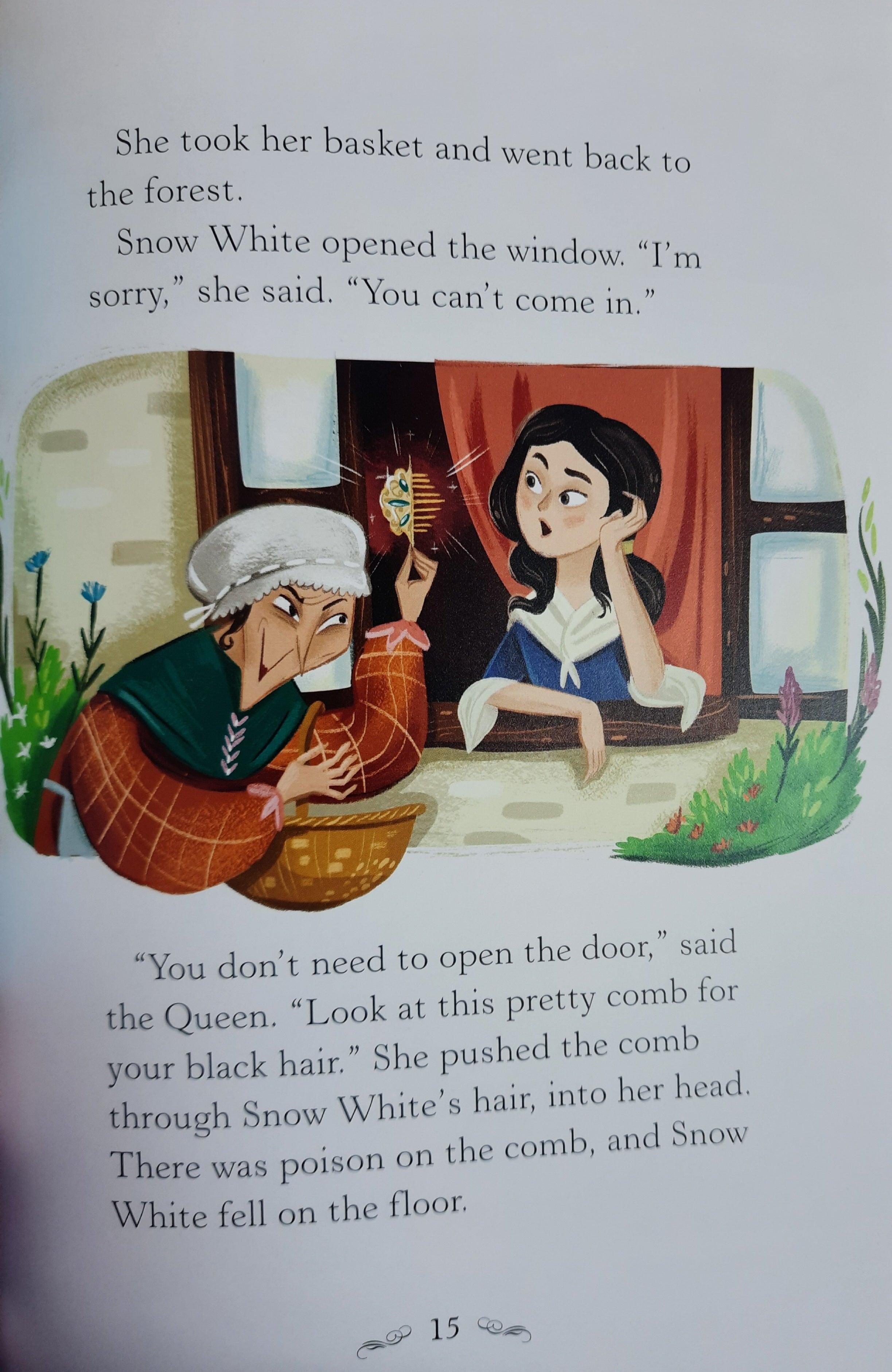 Usborne Story Books - Snow White - Level 1 (With Activities and Free Audio) - Spectrawide Bookstore