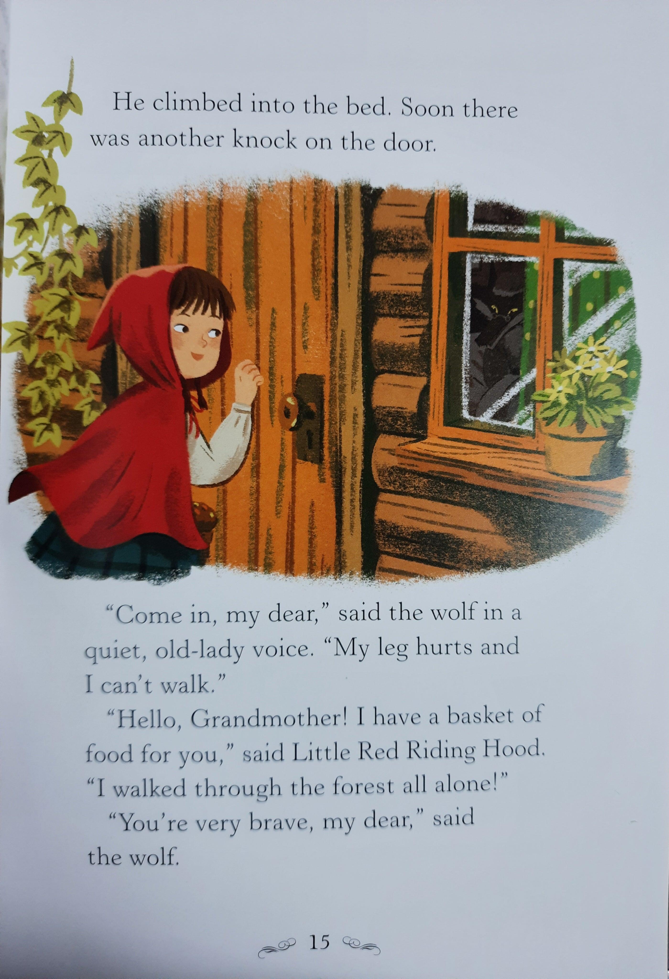 Usborne Story Books - Little Reed Riding Hood - Level 1 (With Activities and Free Audio) - Spectrawide Bookstore