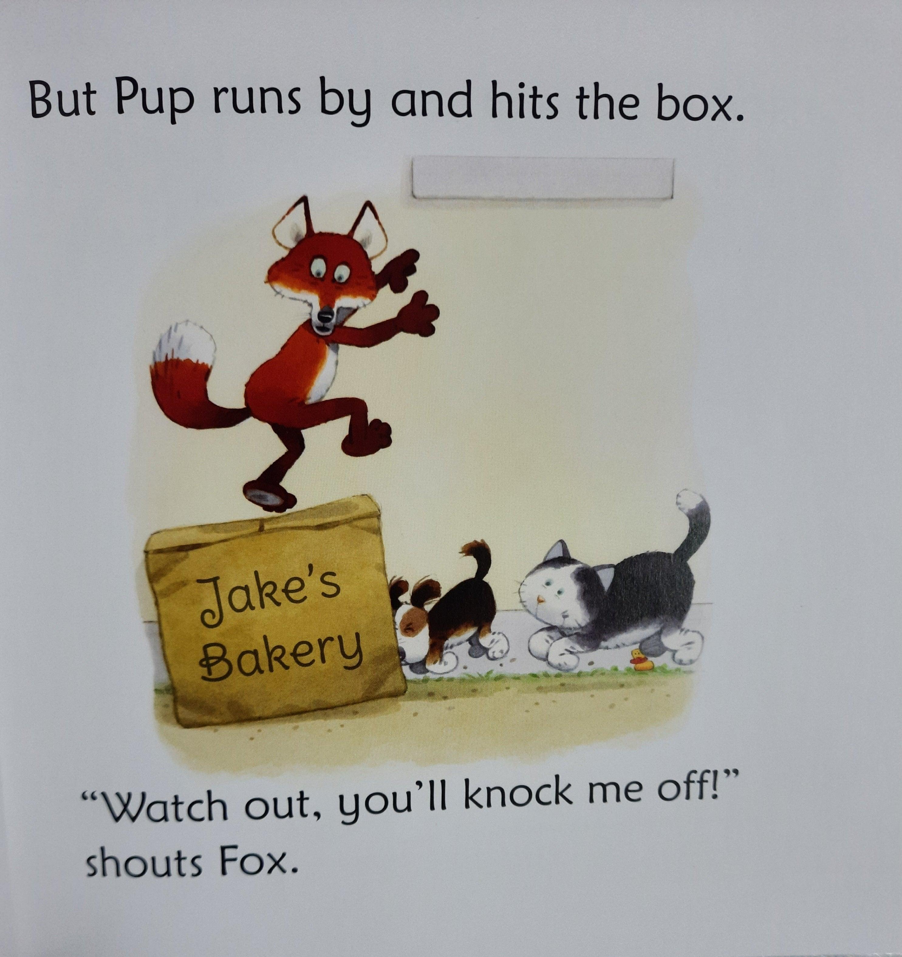 Usborne Phonics Readers - Fox on a Box - Spectrawide Bookstore