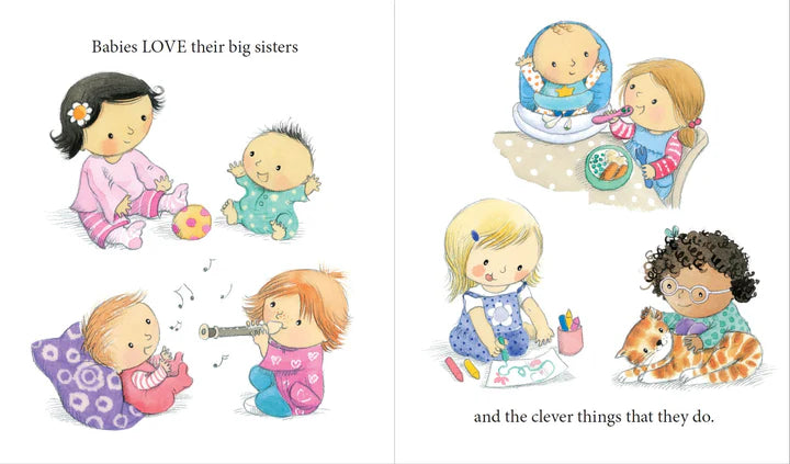 You're A Big Sister - Picture Book - أنت الأخت الكبرى - كتاب مصور