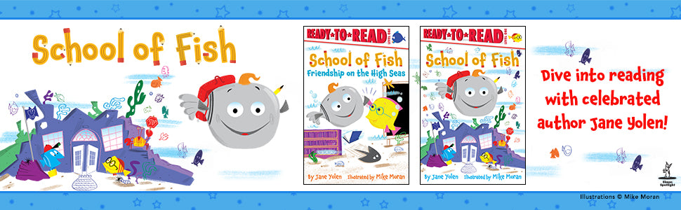 Ready To Read Level 1 - School of Fish - جاهز للقراءة المستوى 1 - مدرسة الأسماك