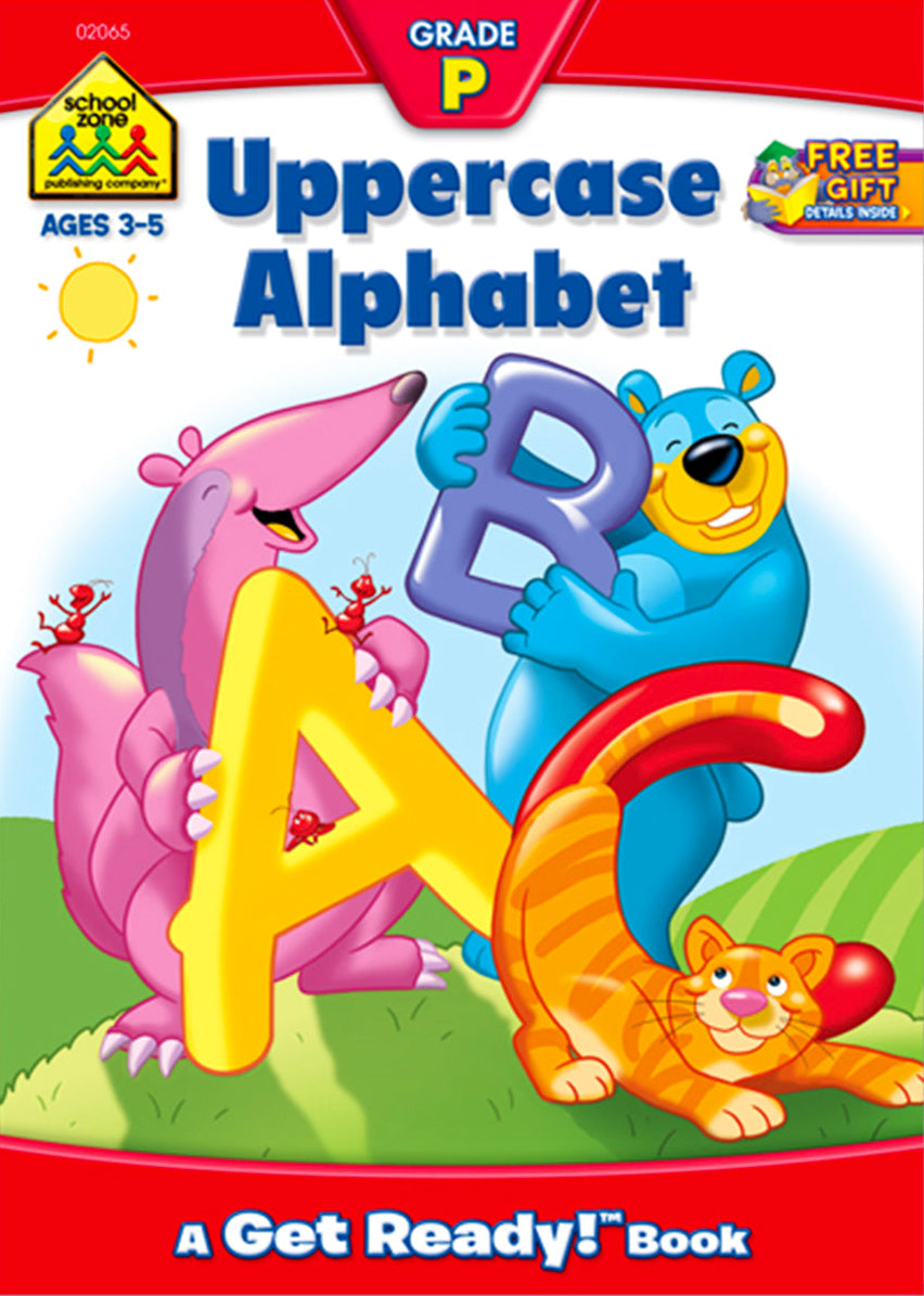 School Zone - Uppercase Alphabet A Get Ready! Preschool