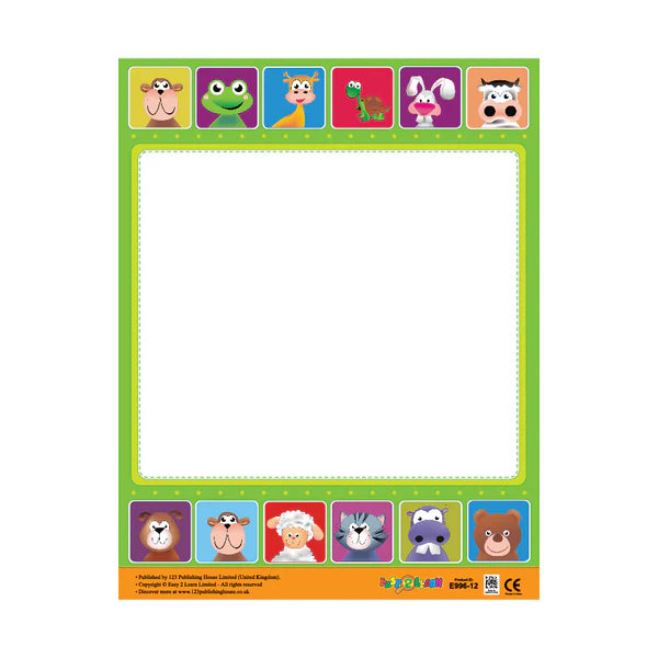 Chart  E623 - Animals – wall magazine الحيوانات – مجلة حائط